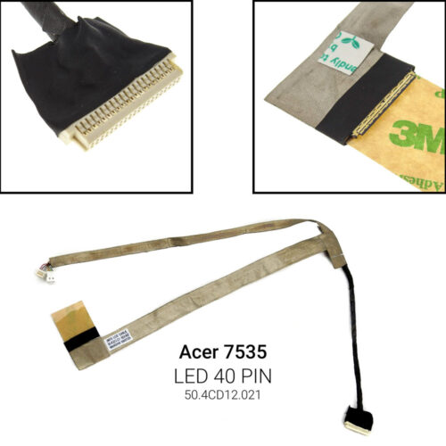 LED 40 PINAcer 7535 flex&nbsp;Acer Aspire 7535 7335 7735 7735Z 7735ZG 7738 7738G50.4CD12.021