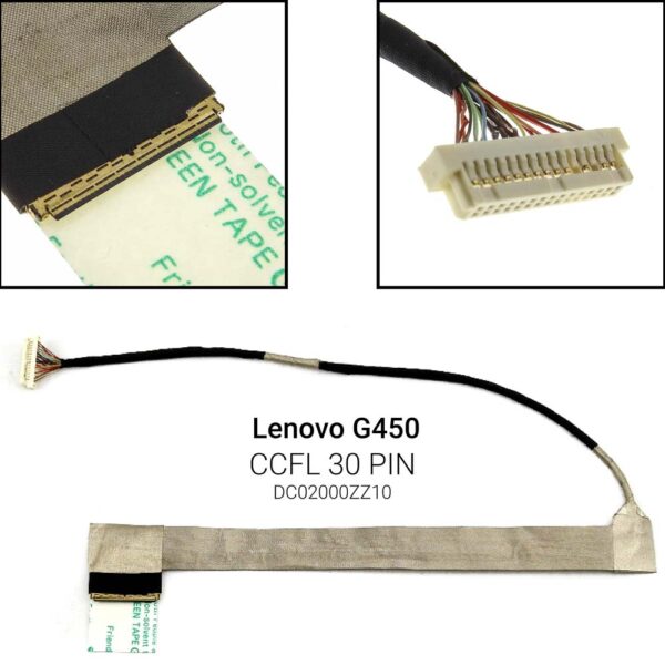 LED 40 PINLENOVO G455 G450 G450A G450M G450LDC02000ZZ10