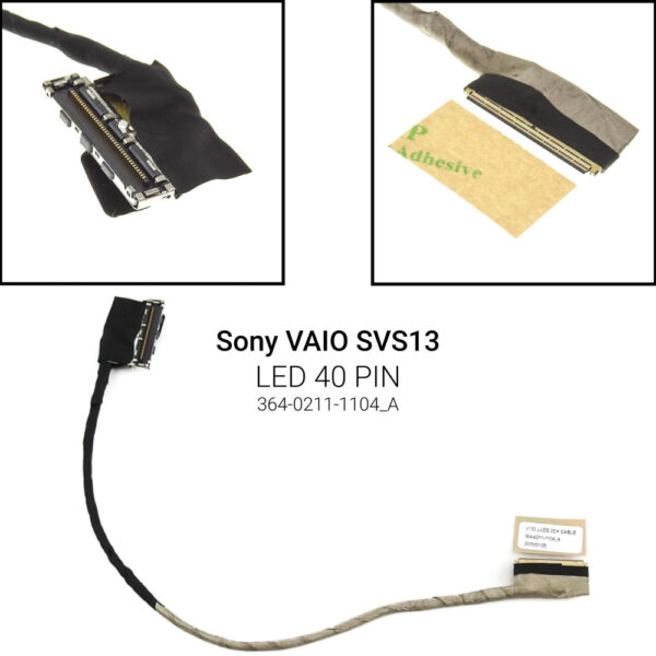 LED 40 PINSVS13 SVS13A100C SVS13118ECW SSVS131A11T LCD&nbsp;SVS131 SVS13A100C LCD CABLE SVS13118ECW SSVS131A11T V120364-0211-1104_A