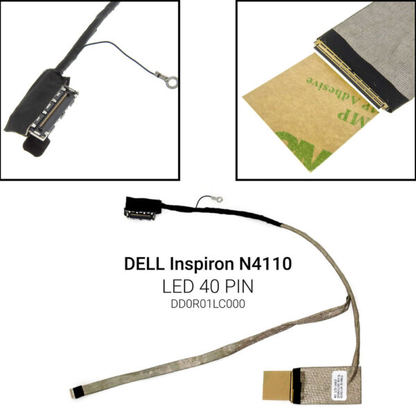 LED 40 PIN&nbsp;14R N4110 N4120 M4110N4110 M4110 N4120 V3450N4120 14R V3450 M411R M4110&nbsp;DD0R01LC000&nbsp; CN-062XYW