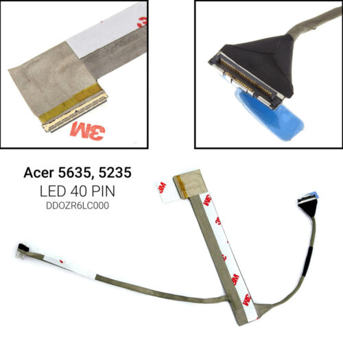 LED 40 PIN&nbsp;Acer Extensa 5635 5235 5535G E528 display Cable DD0ZR6LC000DDOZR6LC000