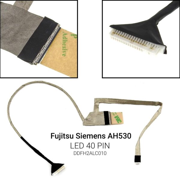 LED 40 PIN&nbsp;DDFH2ALC010&nbsp;AH530 A530 DDFH2ALC010Lifebook AH531 A530 AH530 CP515968-01