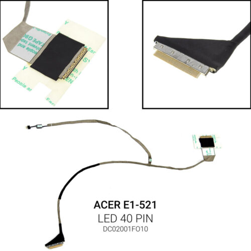 LED 40 PIN&nbsp;E1-531 E1-571 V3-571 Gateway NV56 Q5WV1&nbsp;DC02001FO10 ACER E1-521 531GATEWAY NE51B NE56 ACER E1-521 E1-571 V3-571DC02001FO10