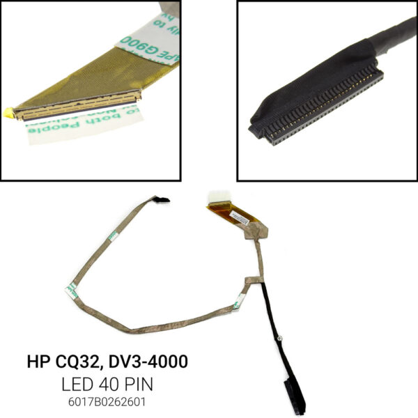 LED 40 PIN&nbsp;HP CQ32 G32 DV3-40006017B0262601