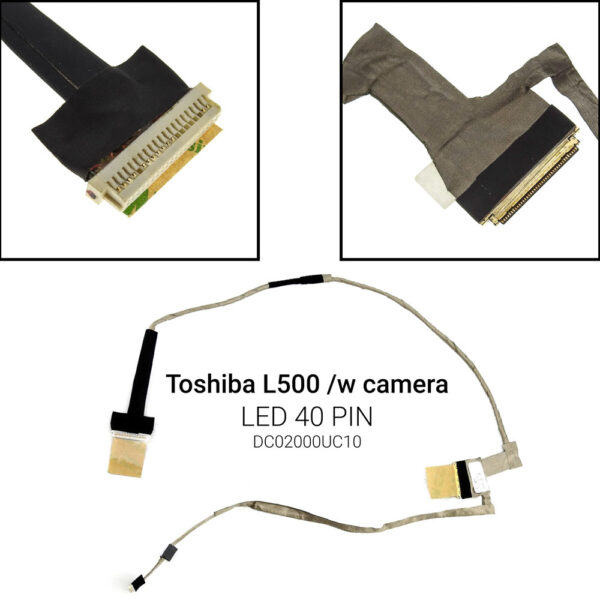 LED 40 PIN&nbsp;L505 A505&nbsp;L500 L500D L505 L505D DC02000UC10same as A500&nbsp;DC02000UC10&nbsp;