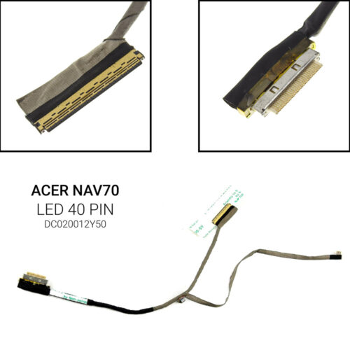 LED 40 PIN&nbsp;PAV70 D255 D260 L2704U&nbsp;Aspire One D260 D255 NAV70DC020012Y50DC020012Y50