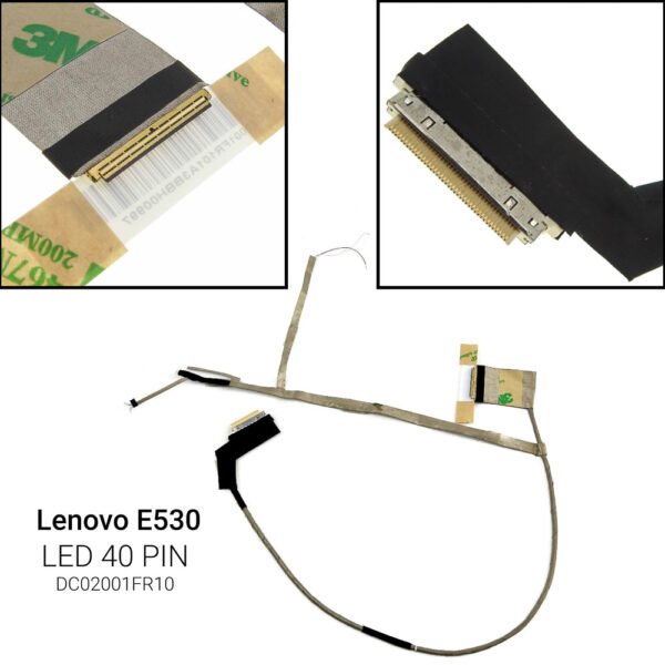 LED 40 PIN&nbsp;THINKPAD E530 E530C E535QILE2 DC02001FR00 DC02001FR1004W412492p1137DC02001FR10