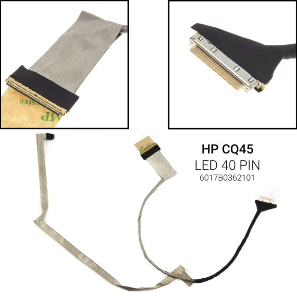 LED 40 PINΚαλωδιοταινία οθόνης HP CQ45&nbsp;450 455 1000 2000 240 245 cq45&nbsp;6017B0362101HP 450 455 240 245 CQ45 1000 2000
