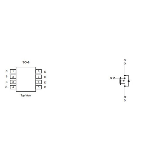 P-channel D-SVds = -30VRds(on) = 0.0075 at Vgs = -10VRds(on) = 0.011 at Vgs = -4.5VId = -15A at Vgs = -10VId = -12.3A at Vgs = -4.5V