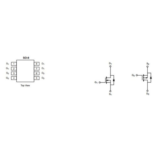 SI4511&nbsp;N- and P-Channel 20-V (D-S)N-Channel VDS=20V