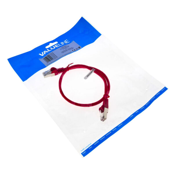 Καλώδιο Δικτύου ValueLine 0.50mΧαρακτηριστικά: Network Cable FTP CAT 5eΜήκος Καλωδίου: 0.50mRJ45 (8/8) Male to RJ45 (8/8) MaleDOA 14 Ημερών