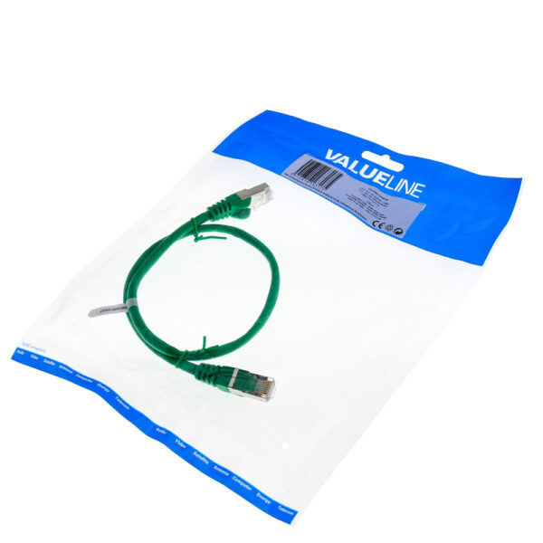 Καλώδιο Δικτύου ValueLine 0.50mΧαρακτηριστικά:Network Cable FTP CAT 5eΜήκος Καλωδίου: 0.50mRJ45 (8/8) Male to RJ45 (8/8) MaleDOA 14 Ημερών