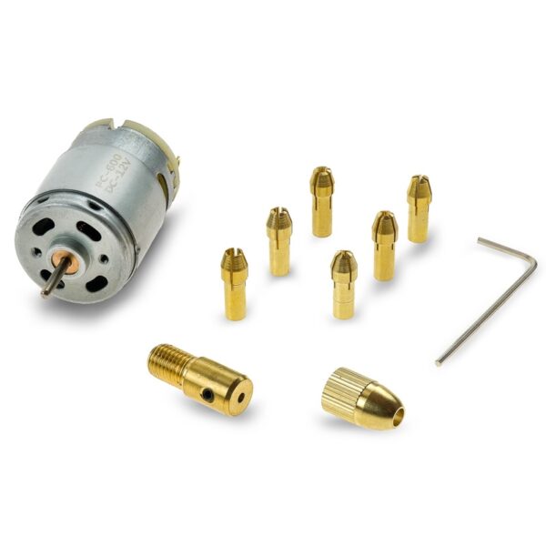 Ρυθμιζόμενες στροφές μέσω ρύμισης τάσης από 6Volt μέχρι 16Volt