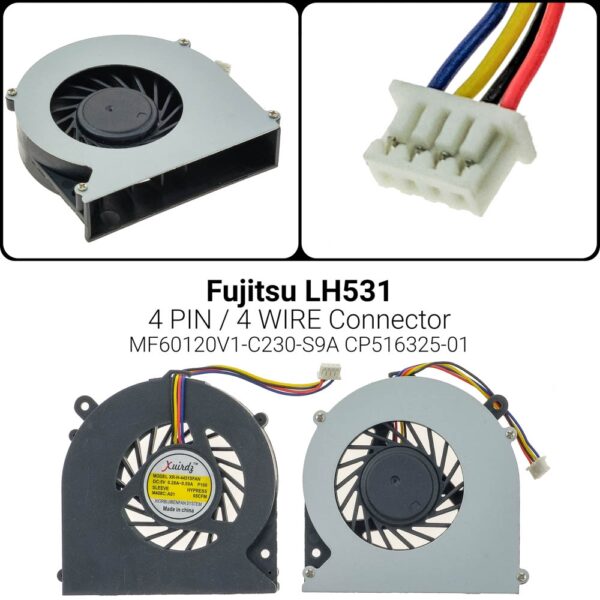 4 PINBH531 MF60120V1-C230-S9A CP516325-01