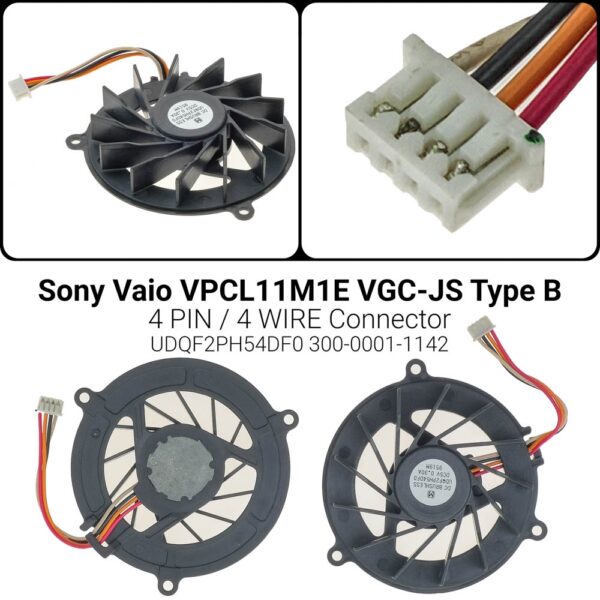 4 PINVPCL11M1E VGC-JS UDQF2PH54DF0 300-0001-1142