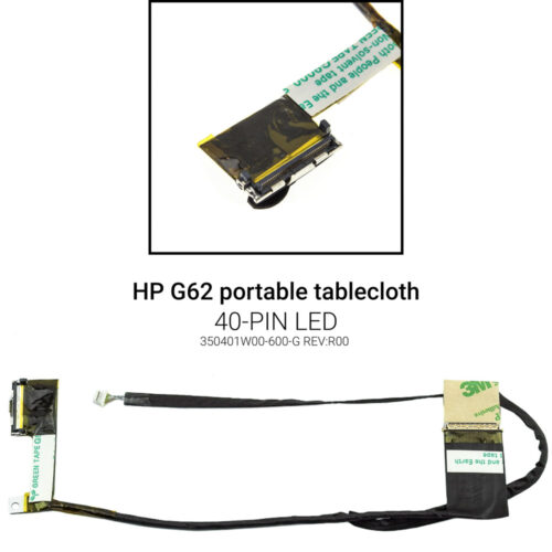 40-pin LEDPM_173_LVDS_CABLE_LH 350401W00-600-G REV:R00 FOX