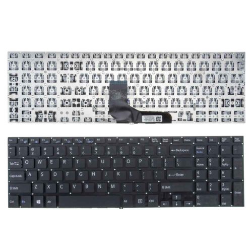 SONY VAIO FIT 15 SVF15A15ST SVF15A1A4E SVF15A1B4E SVF15A16CXB SVF15A17SCB SVF15A18CXB SVF15A19SC Keyboard US No Frame