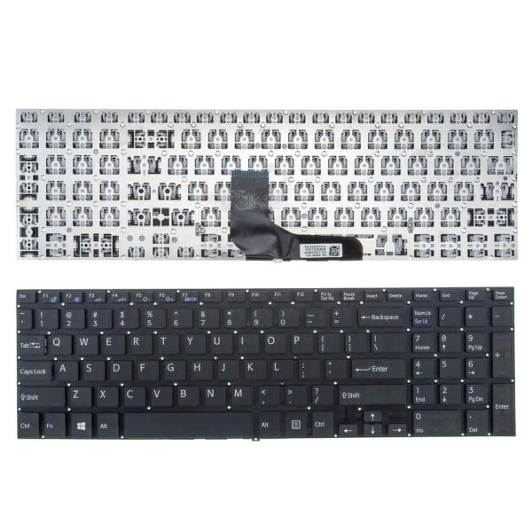 SONY VAIO FIT 15 SVF15A15ST SVF15A1A4E SVF15A1B4E SVF15A16CXB SVF15A17SCB SVF15A18CXB SVF15A19SC Keyboard US No Frame