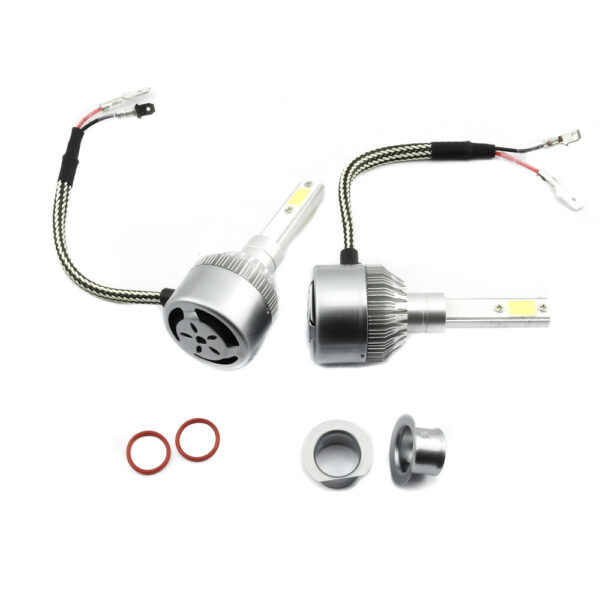 ΛΑΜΠΕΣ C6 LED ΜΕ ΑΝΕΜΙΣΤΗΡΑ ΚΑΙ ΨΥΚΤΡΑ 36W/3800LM H1/6000K