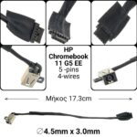 17.3cm 5-pins 4-wireshp chromebook 11 g5 ee 11 g4 918169-yd1