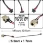 20.5cm 4-pins 4-wiresAcer Aspire One 756 V5-131 V5-171 V5-171G Chromebook C710 TravelMate B113-E B113E B113-M B113M 