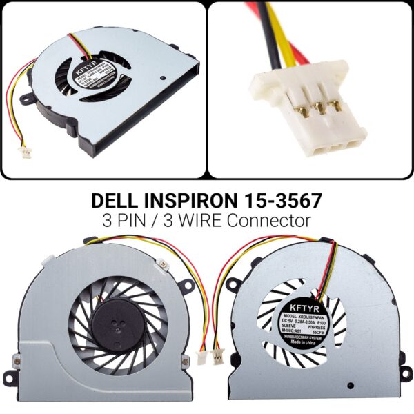 3 PIN3 WIREΑνεμιστήρας Dell Inspiron 15-356715-3567