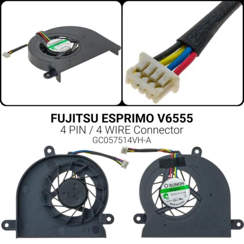 4 PINFujitsu Esprimo V6515 GC057514VH-A