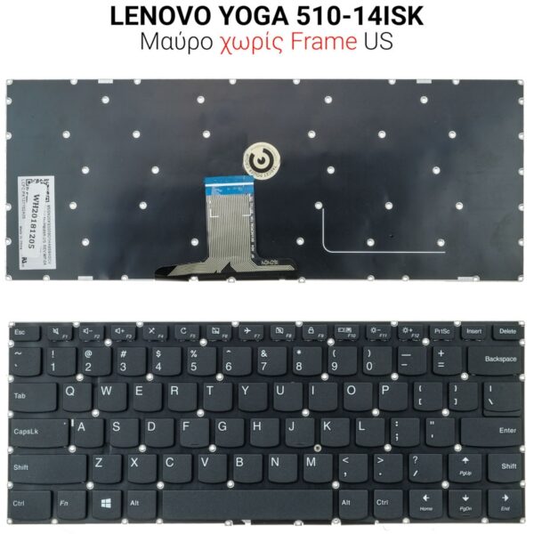 Lenovo yoga 510-14AST No Backlit