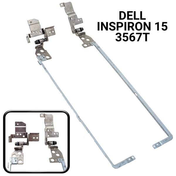 Μεντεσέδες για Dell Inspiron 15 3565 356715-3000 15 3565 15 3567 P63F D1525BHinge Pair: 433.09P01.1001 433.09P02.1001