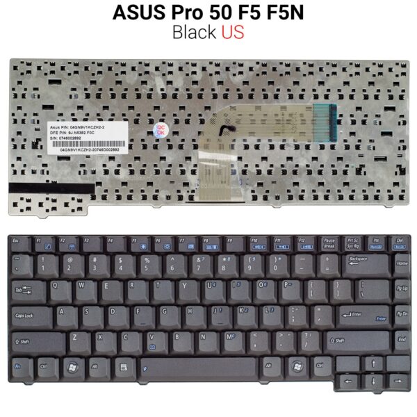 Πληκτρολόγιο Asus Pro 50 F5 F5N