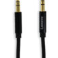 3.5mm audio jack male-male cable 1.5 meter black