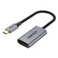 Aluminum USB-C to HDMI adapter - 4K @ 60Hz - Sky gray