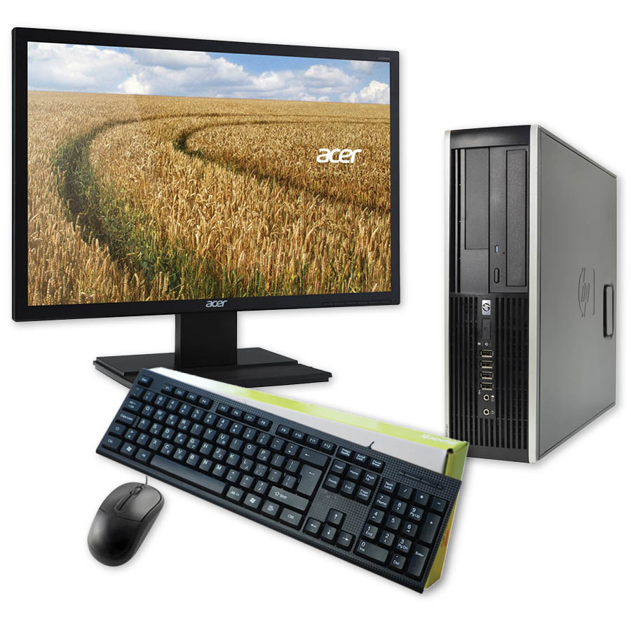 Bundle Ref. HP SFF 8300  i3-3240 A+/w/Used Monitor Acer LED/22" w/Speakers/w/Σετ Πληκτρολόγιο -Ποντί