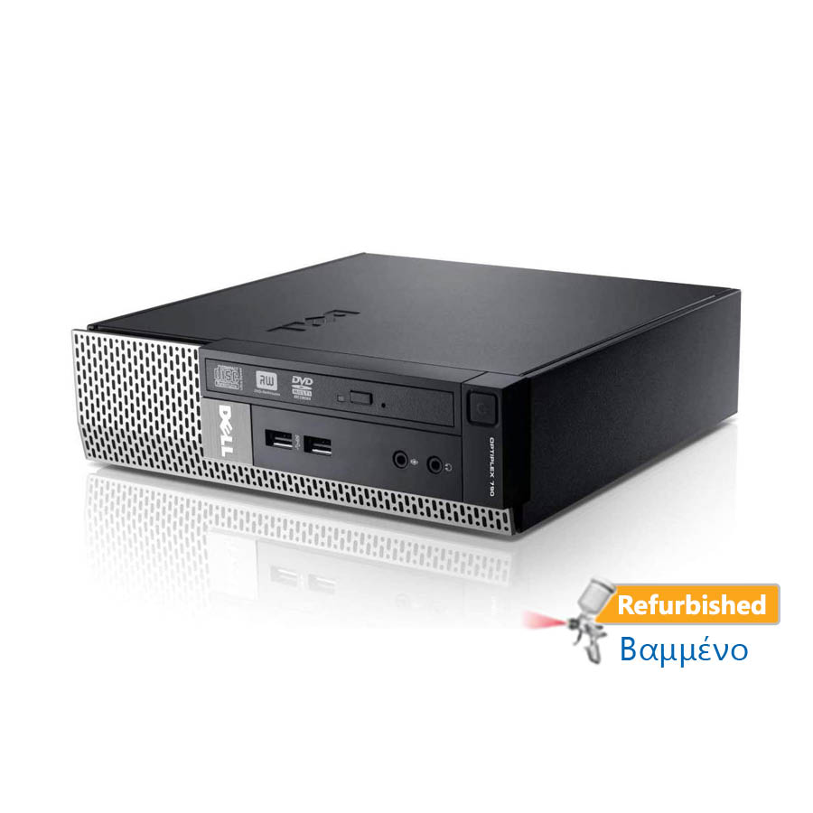 DELL 780 USFF C2D-E8400/4GB DDR3/250GB/DVD/7P Grade A+ Refurbished PC