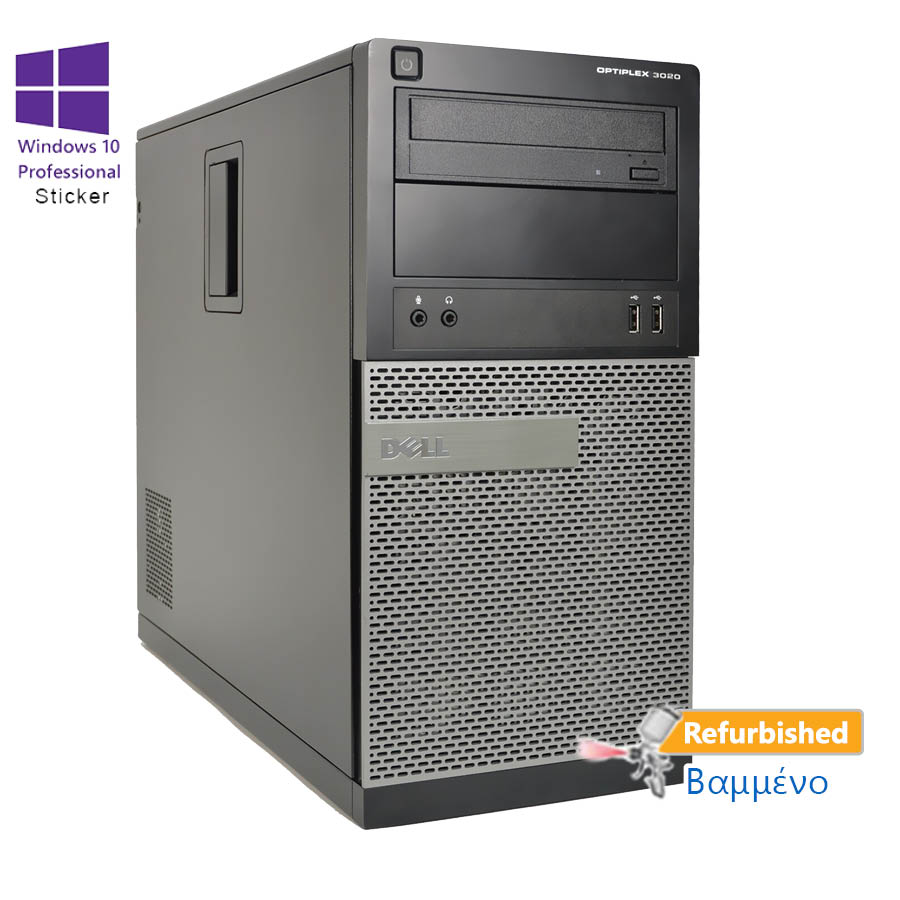 Dell 3020 Tower i5-4590/4GB DDR3/500GB/DVD/10P Grade A+ Refurbished PC