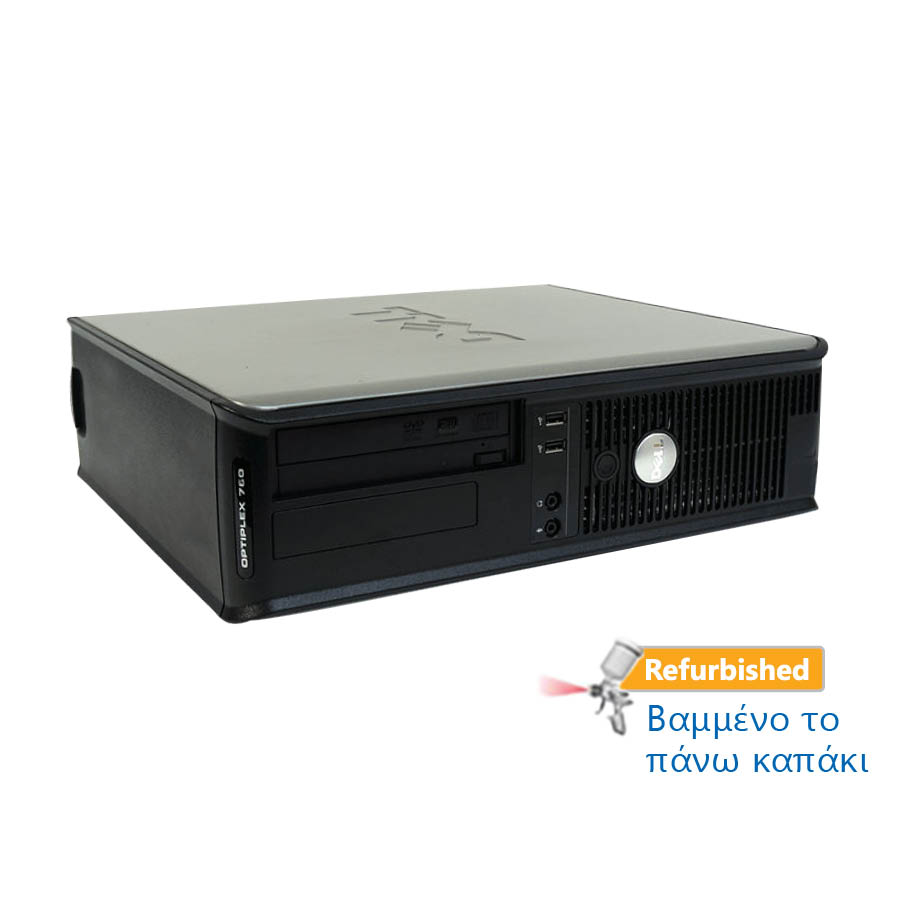 Dell 760 Desktop C2D-E7400/4GB DDR2/160GB/DVD Grade A+ Refurbished PC
