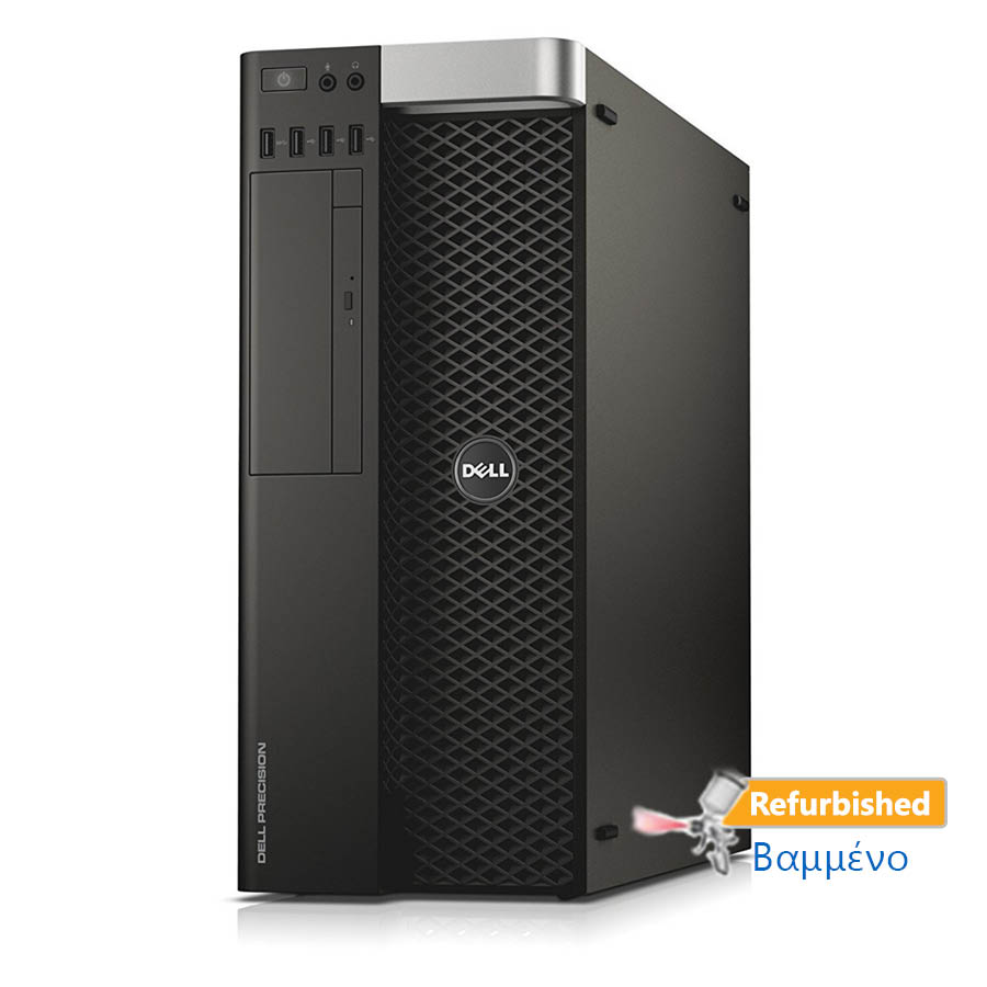 Dell T5600 Tower Xeon 2xE5-2630(6-Cores)/16GB DDR3/1TB/Κάρτα γραφικών 2GB/DVD/7P Grade A+ Workstatio