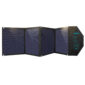 Foldable solar charger with 4 panels - 80W.