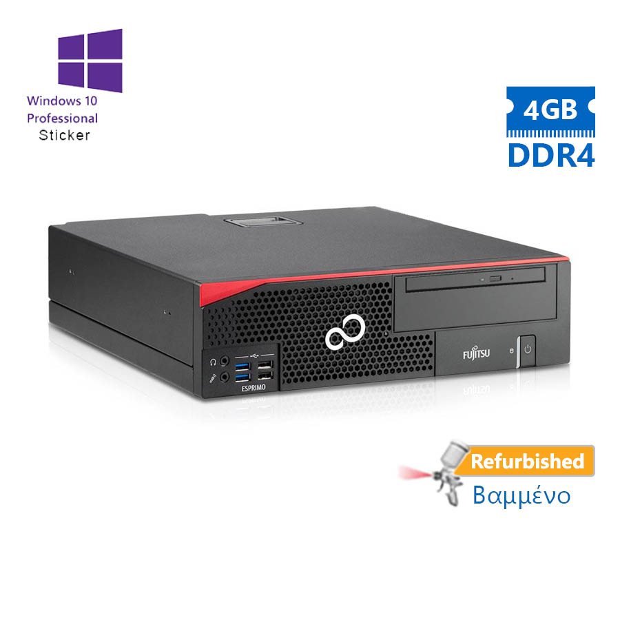 Fujitsu D756 SFF i5-6500/4GB DDR4/1TGB/No ODD/10P Grade A+ Refurbished PC