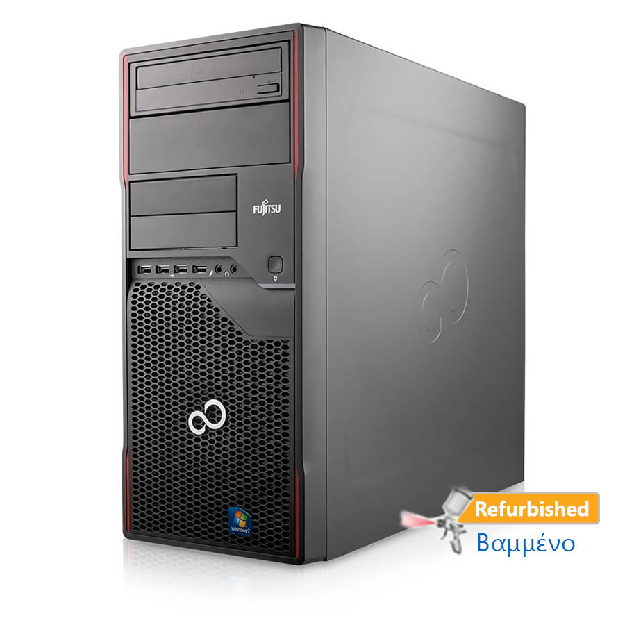 Fujitsu P700 Tower i3-2100/4GB DDR3/500GB/DVD/7P Grade A+ Refurbished PC