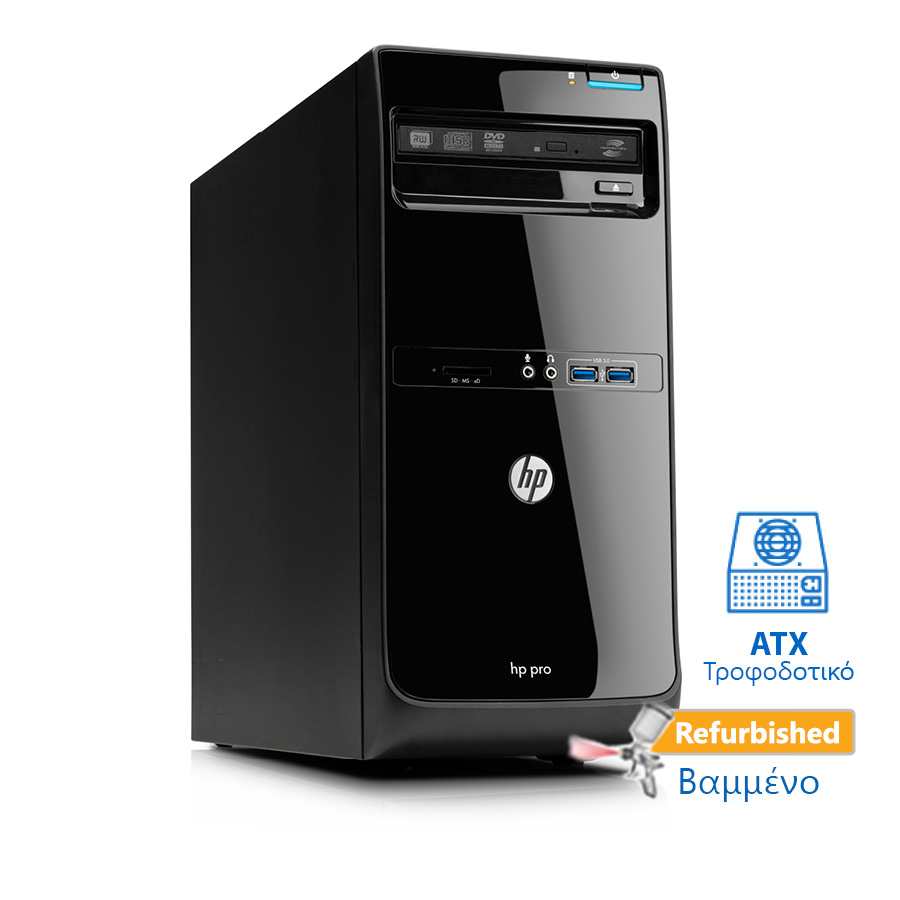 HP 3500Pro Tower i5-3470/4GB DDR3/500GB/DVD/8P Grade A+ Refurbished PC