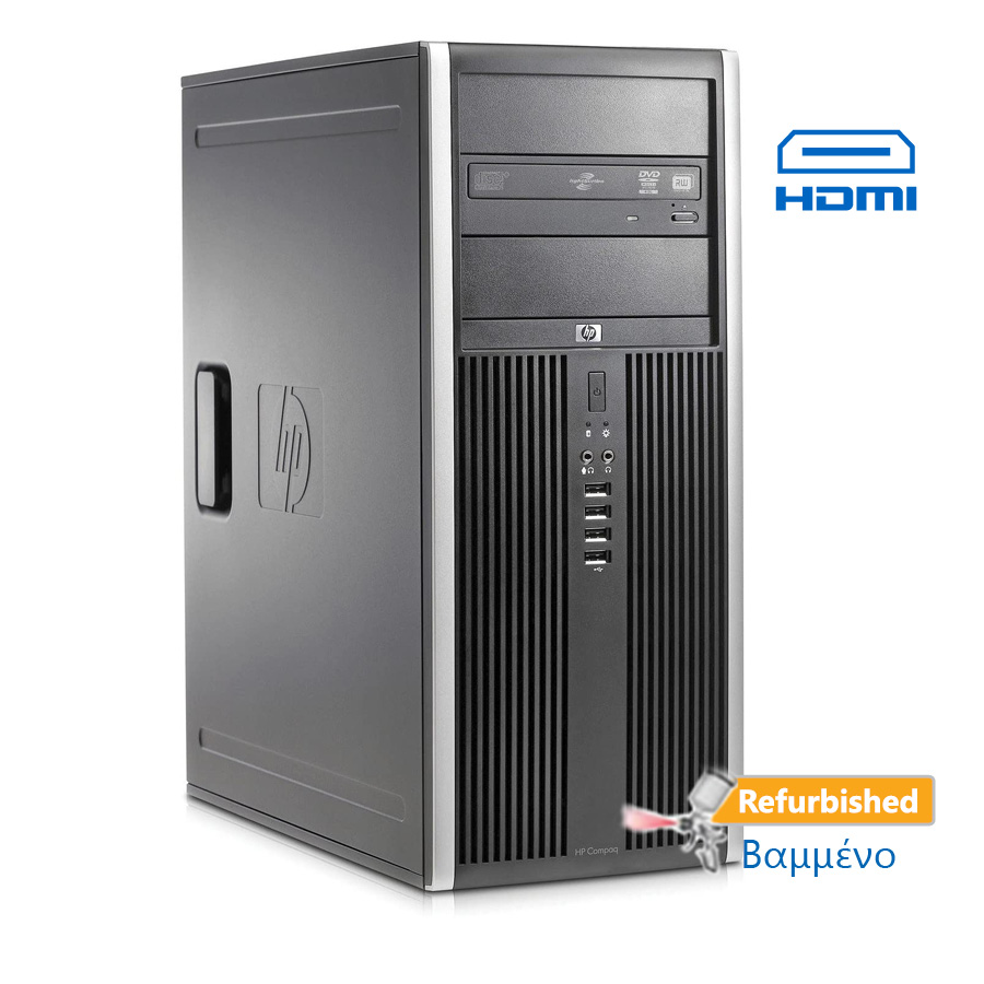 HP 8100 Tower i7-860/4GB DDR3/500GB/Κάρτα Γραφικών/DVD/7P Grade A Refurbished PC
