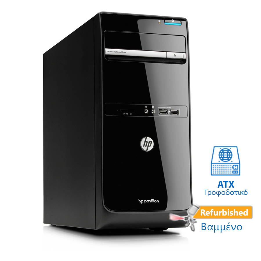 HP P6-2010UK Tower i3-2120/4GB DDR3/500GB/DVD/7H Grade A+ Refurbished PC