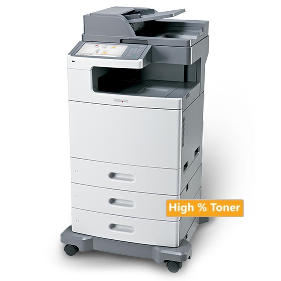 Lexmark Used MFP Printer X792de Δικτυακό Laser Έγχρωμο Πολυμηχάνημα ( με high toner)