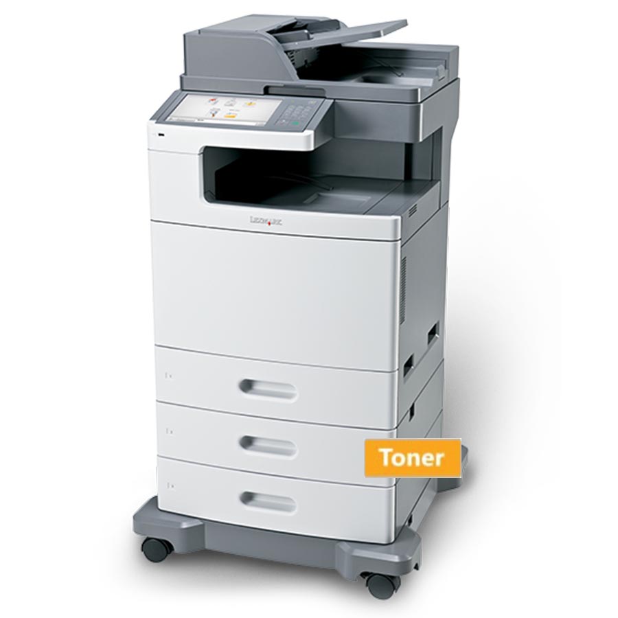 Lexmark Used MFP Printer X792de Δικτυακό Laser Έγχρωμο Πολυμηχάνημα ( με toner)