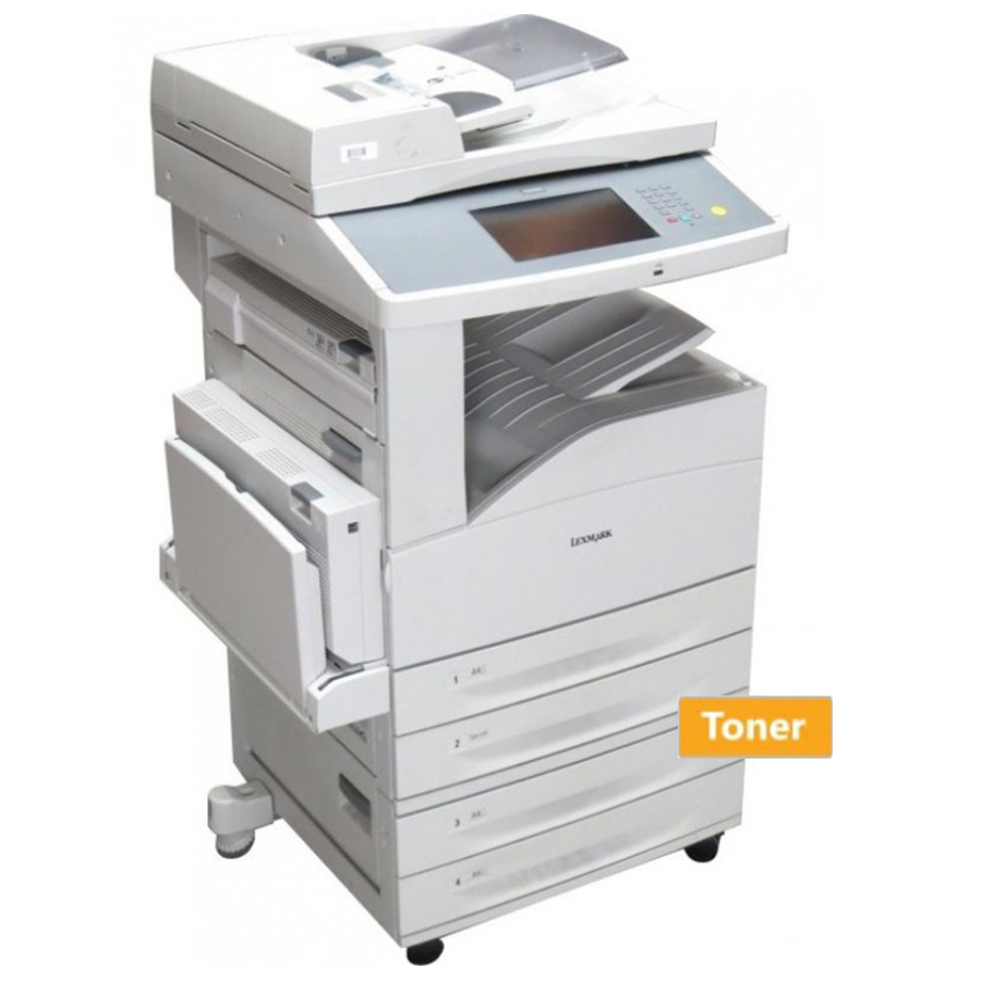 Lexmark Used MFP Printer (Α-) Α3 X860de Δικτυακό Laser Mono. Πολυμηχάνημα ( με toner).