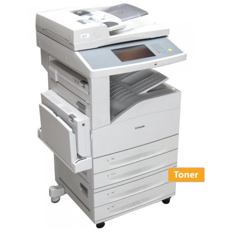 Lexmark Used MFP Printer Α3 X860de Δικτυακό Laser Mono. Πολυμηχάνημα ( με toner)