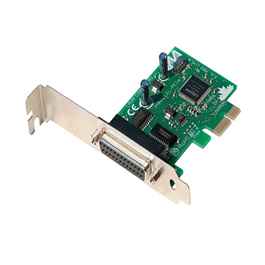 PCI-E to Serial + Parallel port