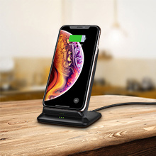 Qi wireless charging holder 15W fast charge