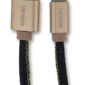 USB-C charging cable 1 meter gold